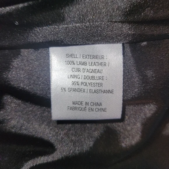 Milly of New York Black Leather Shorts - Picture 7 of 7